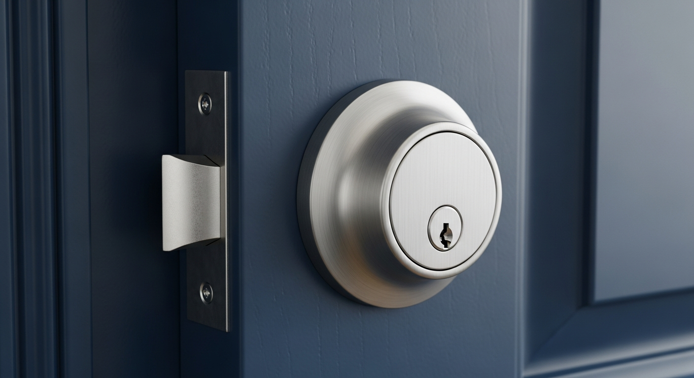 deadbolt door security hardware — Queens NY Locksmith